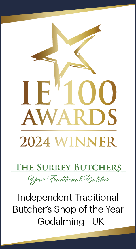 The Surrey Butchers has won the IE 100 Award